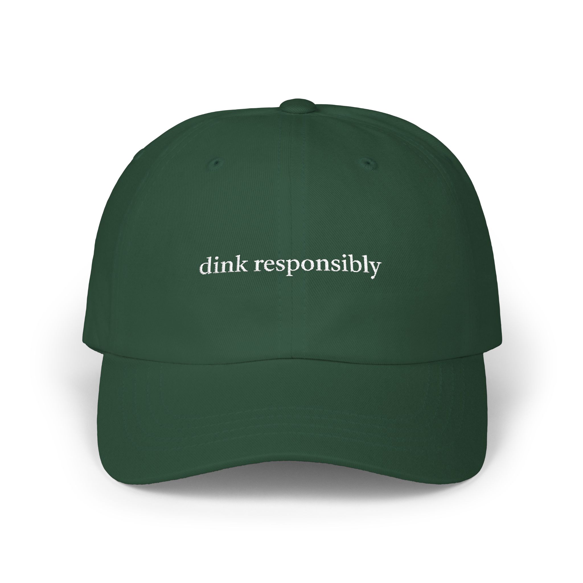 Dink Responsibly Dad Cap